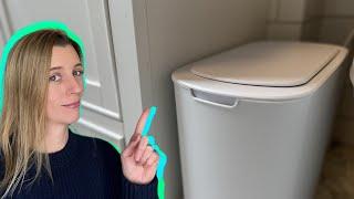 Your Bathroom NEEDS An Touchless Trash Can Like Cesun!