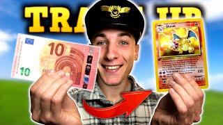 POKEMON TRADE UP! Von 10€ zu GLURAK HOCHTAUSCHEN?!  Ep.2