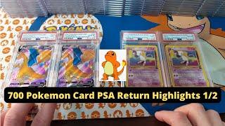 PSA Graded 700 Pokémon Card Return Highlights! (1 of 2)