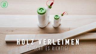 So verleimst Du Holz richtig! | Tipps vom Tischlermeister | Jonas Winkler