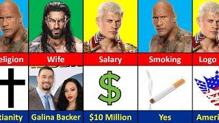 WWE Comparison: Roman Reigns vs Cody Rhodes vs The Rock