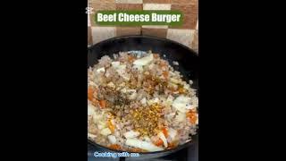 Beef burger| Beef patty burger|Ultimate juicy beef burger recipe | Howto make beef burger patty