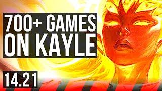 KAYLE vs DR. MUNDO (TOP) | 700+ games, 44k DMG | EUW Diamond | 14.21