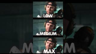 Warzone Mobile Low vs Medium vs Max Graphics