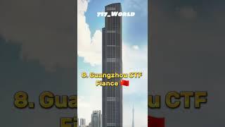 TOP 10 tallest building in the world #top #burjkhalifa #jadaseatypebeat #dubai