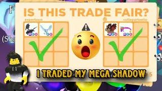 I TRADED MORE THAN MEGA SHADOW FOR A MEGA BAT DRAGON | Roblox Adopt me!