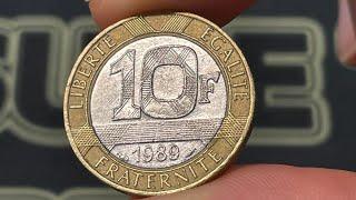 1989 France 10 Francs Coin • Values, Information, Mintage, History, and More