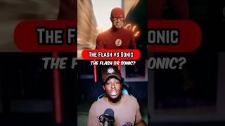 Who’s Faster The Flash or Sonic? #theflash #sonicthehedgehog #shorts