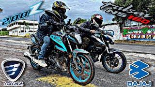 Italika 200z vs Pulsar NS 160(Tornado 300)|Carrera|¡Esto Fue Una Locura!