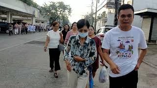 Procession of the Virgin Mary at St. William Parish Church Passi City, Iloilo