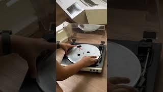 Unbox my Audio Technica LP60XBT with me! #Turntable #Vintage #Vinyl