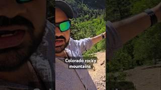 Colorado rocky mountains, renting ATV, Jeep to go into mountains off-roading, driving highway 550