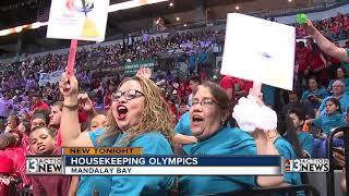 Housekeeping Olympics held at Mandalay Bay