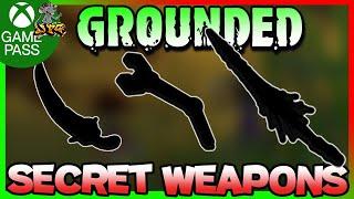 GROUNDED SECRET WEAPONS GUIDE 2023! Every Ready-Made Weapon You Can Get! Game Pass Core Guide