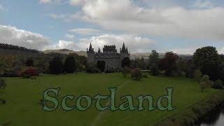 BEAUTIFUL SCOTLAND Castles, Abbey, Waterfalls AERIAL DRONE HD VIDEO I