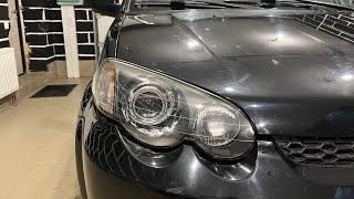 Honda HR-V - тюнинг фар, установка диодных линз Competizione 4K