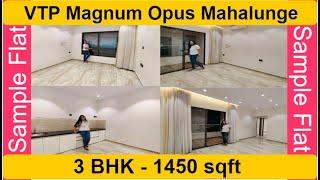 Codename Magnum Opus | 3 BHK Sample Flat Tour | VTP Mahalunge Township