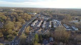 DJI Mavic Pro, South Charlotte, NC during Rush Hour.  4k (No Color Grading)