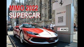 MIMO 2022 - Le supercar in piazza Duomo a Milano