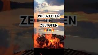 Overnighter im Tipi mit Feuer und Ofen ️ Tentipi Zirkon 5 #camping #tentipi