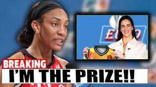 "A'ja Wilson Claims She's the Draw After Caitlin Clark's Europe Contract Breaks WNBA Records"