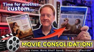 GOOD WILL HUNTING CUSTOM BLU-RAY/DVD CONSOLIDATION | Keep Your Movie Collection Lean & Clean!