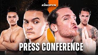 ZANETTI vs. JARVIS - FINAL PRESS CONFERENCE | Kingpyn High Stakes Tournament