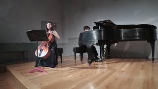 Rachmaninoff Cello Sonata in g minor 3rd Mvt. - Phoebe Tsai & Alexander Agate