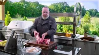 Grilled Bone-in Ribeye Steak on the Gaucho Grill