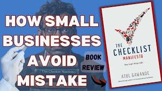 SECRET to Getting Things RIGHT with Atul Gawande's Checklist Manifesto! #bookreview