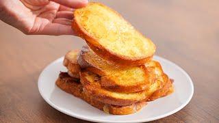 My favorite BREAKFAST in 5 minutes! How to make delicious french toast