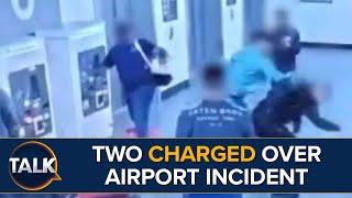 Two Men Charged With Assault Over Manchester Airport Incident Involving Police