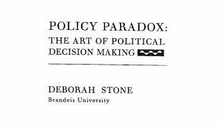 Review of Deborah Stone's Policy Paradox