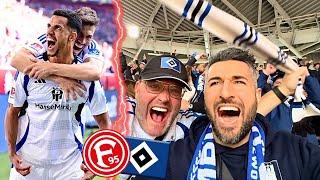 0:3! HSV SCHIEßT DÜSSELDORF AB! Fortuna Düsseldorf vs. Hamburger SV Stadionvlog