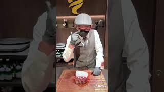 Tutorial Potong Daging Wagyu #kabupatenpati #kulinerkotapati #kulinerindonesia #freefootage #artist