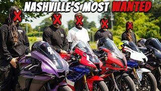 100+ SUPERBIKES TAKEOVER NASHVILLE HIGHWAYS