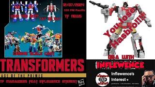 TF Marauders: Special Guest Inflewence Interest Talks Transformers & 3rd Party Insights