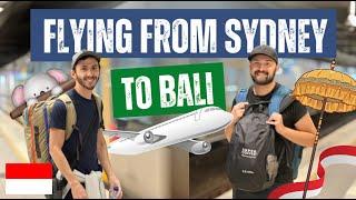 TRAVEL DAY Leaving Australia and OFF to Bali, Indonesia | Flight & Room Tour