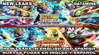 New LL Trunks (Adult) & Vegeta Dragon Ball Legends New Leaks in English and Spanish! Datamine