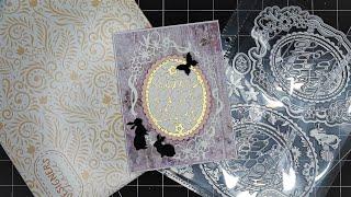 Tonic Studios Designer's Choice: "Bunnies & Blooms" Dies Set Review Tutorial! So Precious!