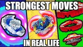 Learning the STRONGEST Beyblade Special Moves IN REAL LIFE!!