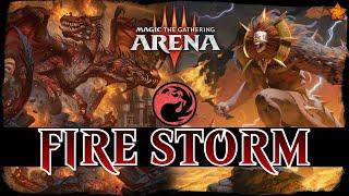 BURN IT ALL DOWN | MTG Arena - Mono Red Burn Damage Combo Jank FOUNDATIONS Standard Deck