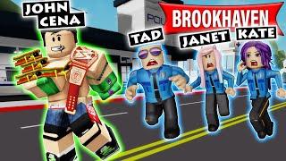 John Cena Stole All of the Sandwiches in Brookhaven! | Roblox Roleplay