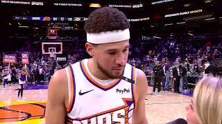 10-28-24 Phoenix Suns Postgame Interview | Devin Booker