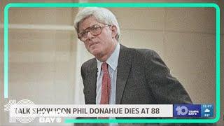 Phil Donahue, talk show icon and husband of Marlo Thomas, has died