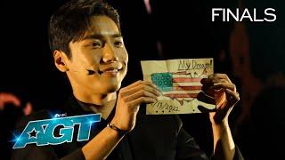 Yu Hojin Will Make Your Jaw Drop With This Amazing Magic | AGT Finals 2022