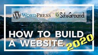 SiteGround WordPress Setup Tutorial For Beginners - New 2020 Interface