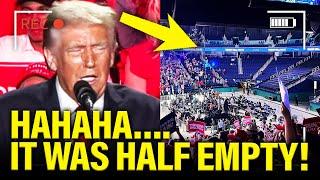 Trump SUFFERS HUMILIATION with EMPTY CROWD at Speech