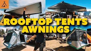 30 Rooftop Tents, Awnings & Bedding of Overland Expo West 24'