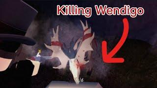 Roblox The Wild West: Killing Wendigo and getting Plague Mask in Halloween 2022 update.